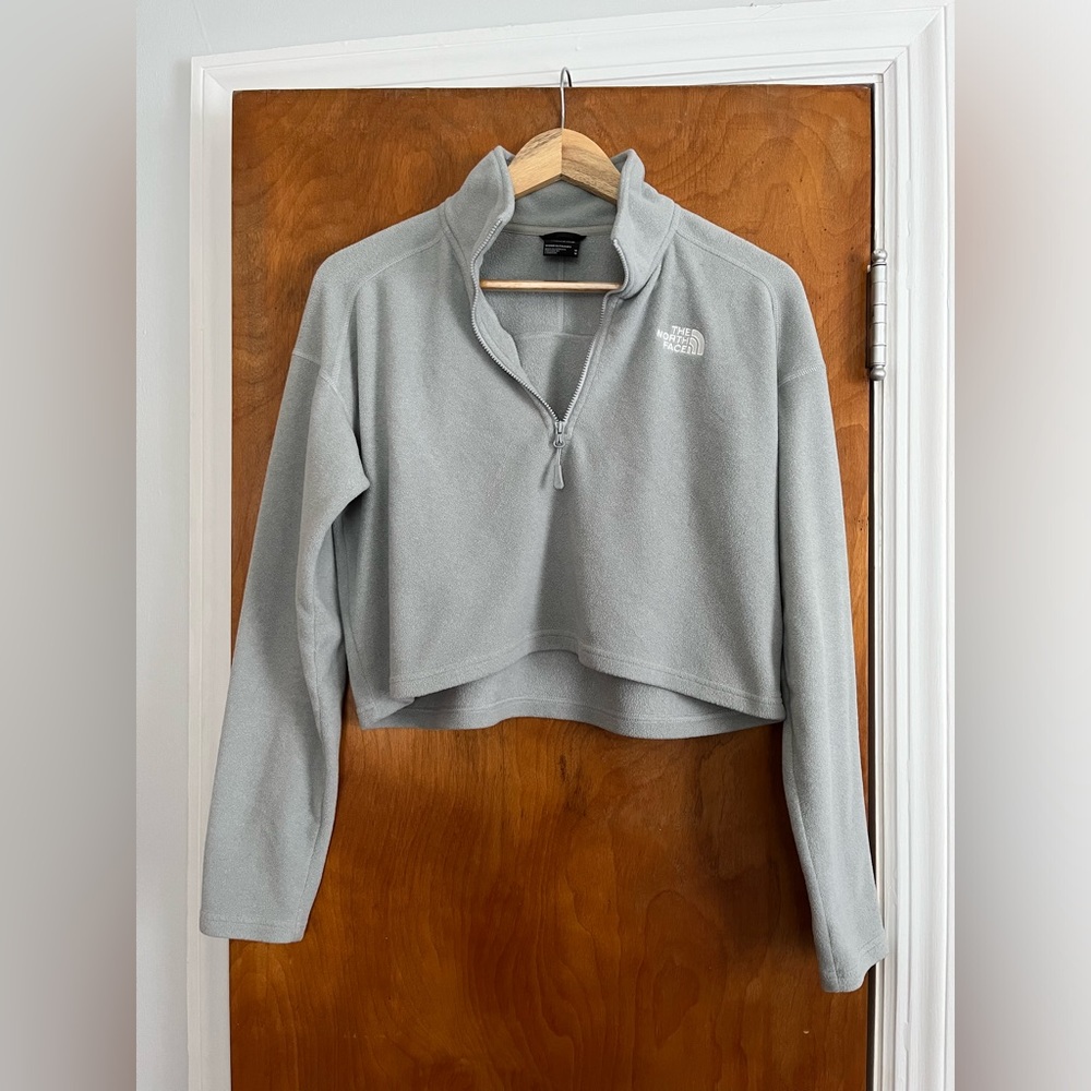 The North Face Quarter Zip Cropped Fleece